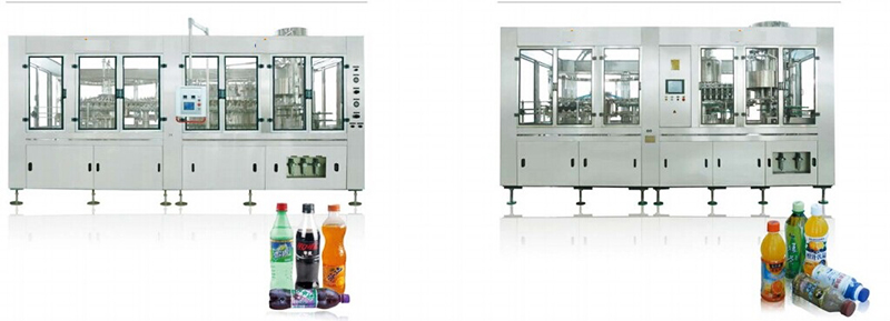 Plastic bottle filling machine